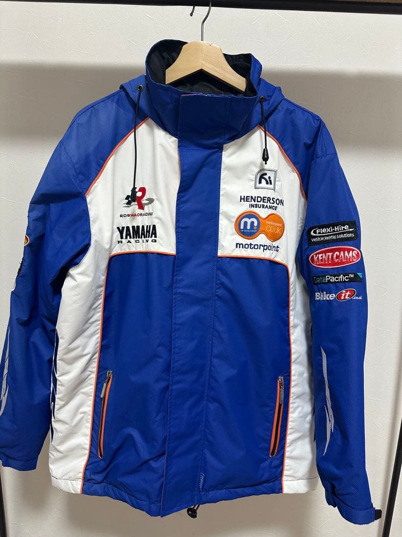 YAMAHA RACING ジャケット フード付き