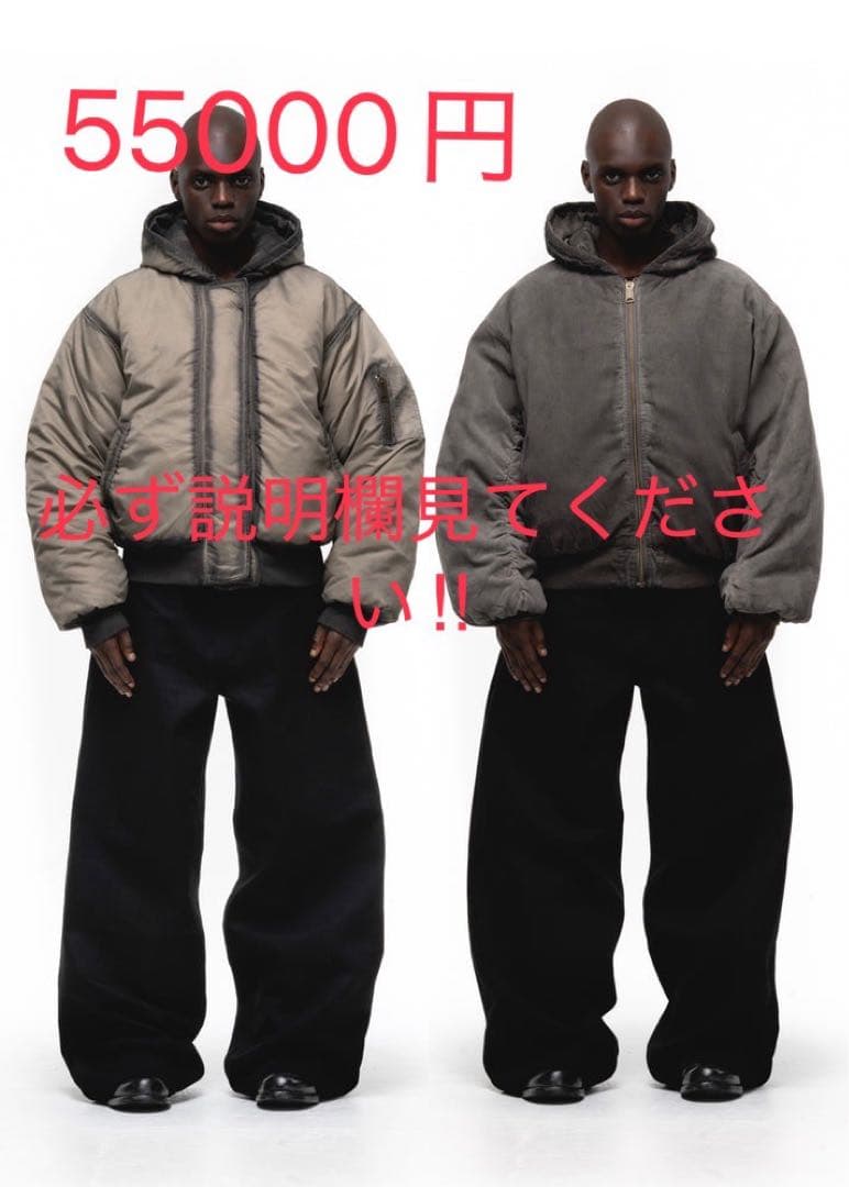 no faith studiosボンバージャケット　ジャケット　アウター