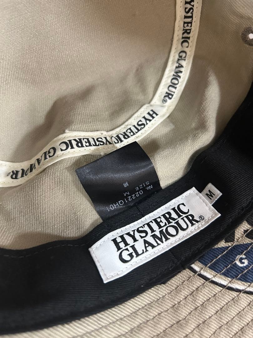 HYSTERIC GLAMOUR OVAL WOMAN柄 バケットハット