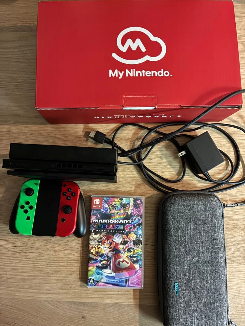 Nintendo Switch 本体ケース付き　マリオカートソフト