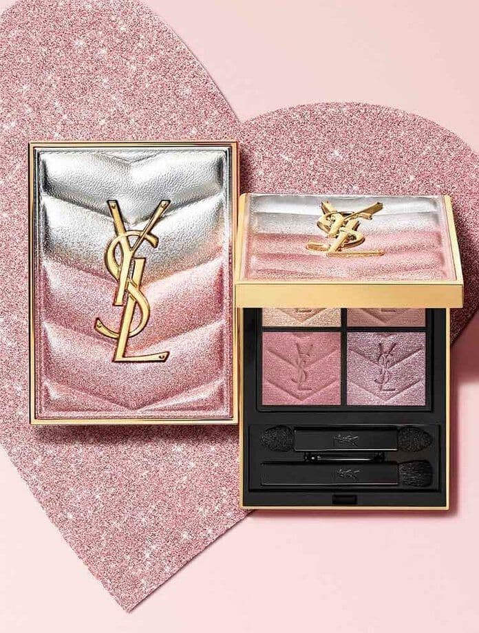 新品 イヴサンローラン クチュールミニクラッチ 126 スパークリングラスト