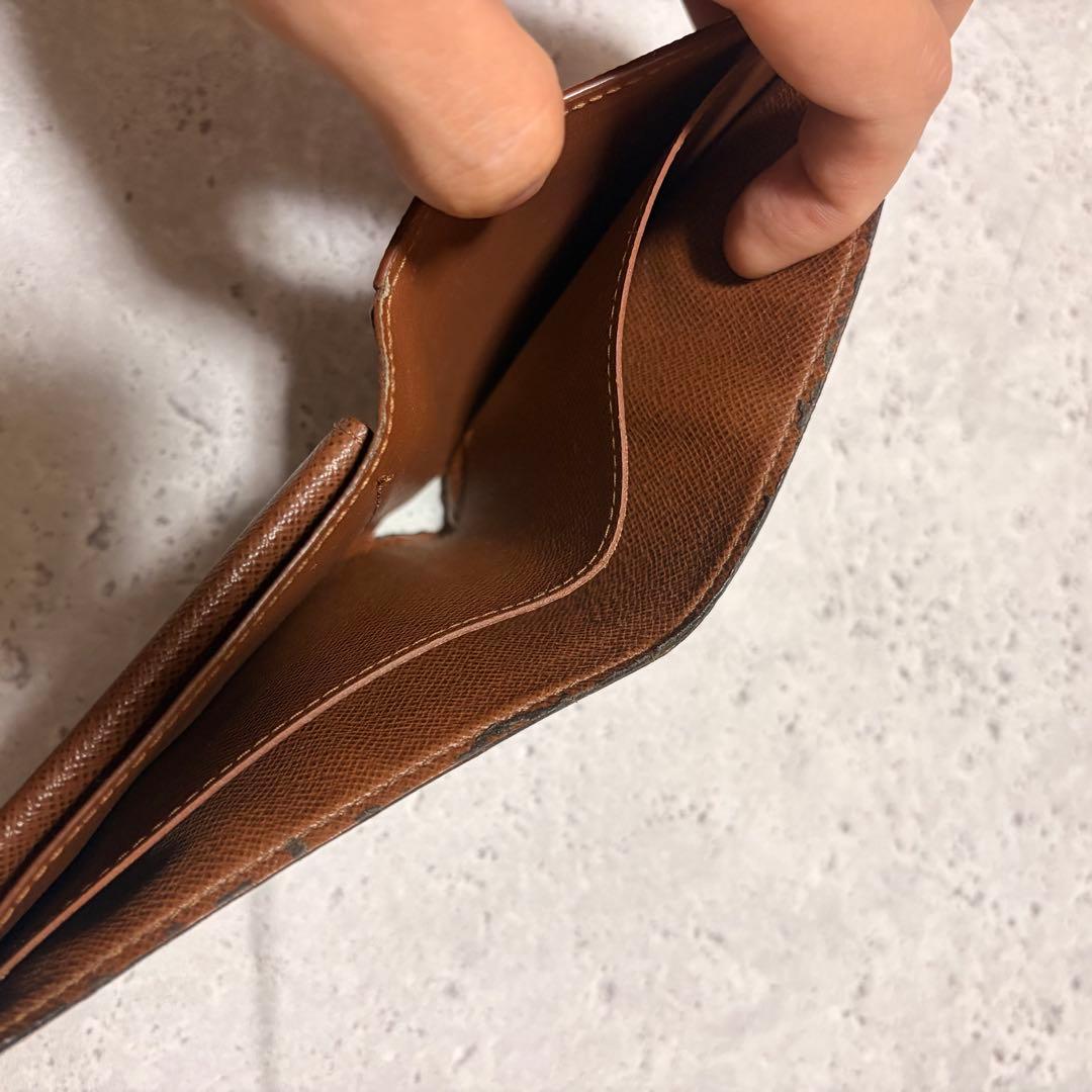 【定番】 ルイ・ヴィトン ポルトフォイユ・マルコ NM モノグラム 財布