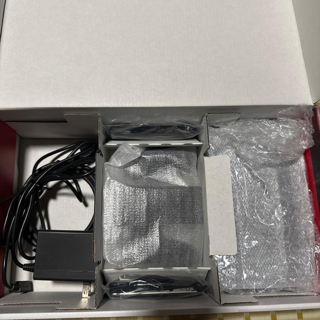 Nintendo Switch バッテリー強化版　青/赤　完品　2021年