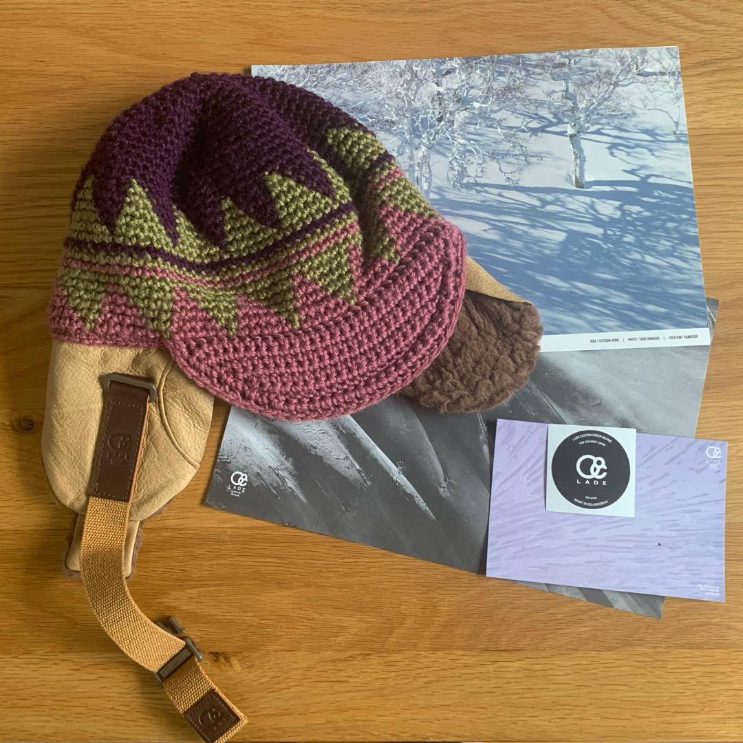 【試着のみ】lade custom beanie カスタムビーニー