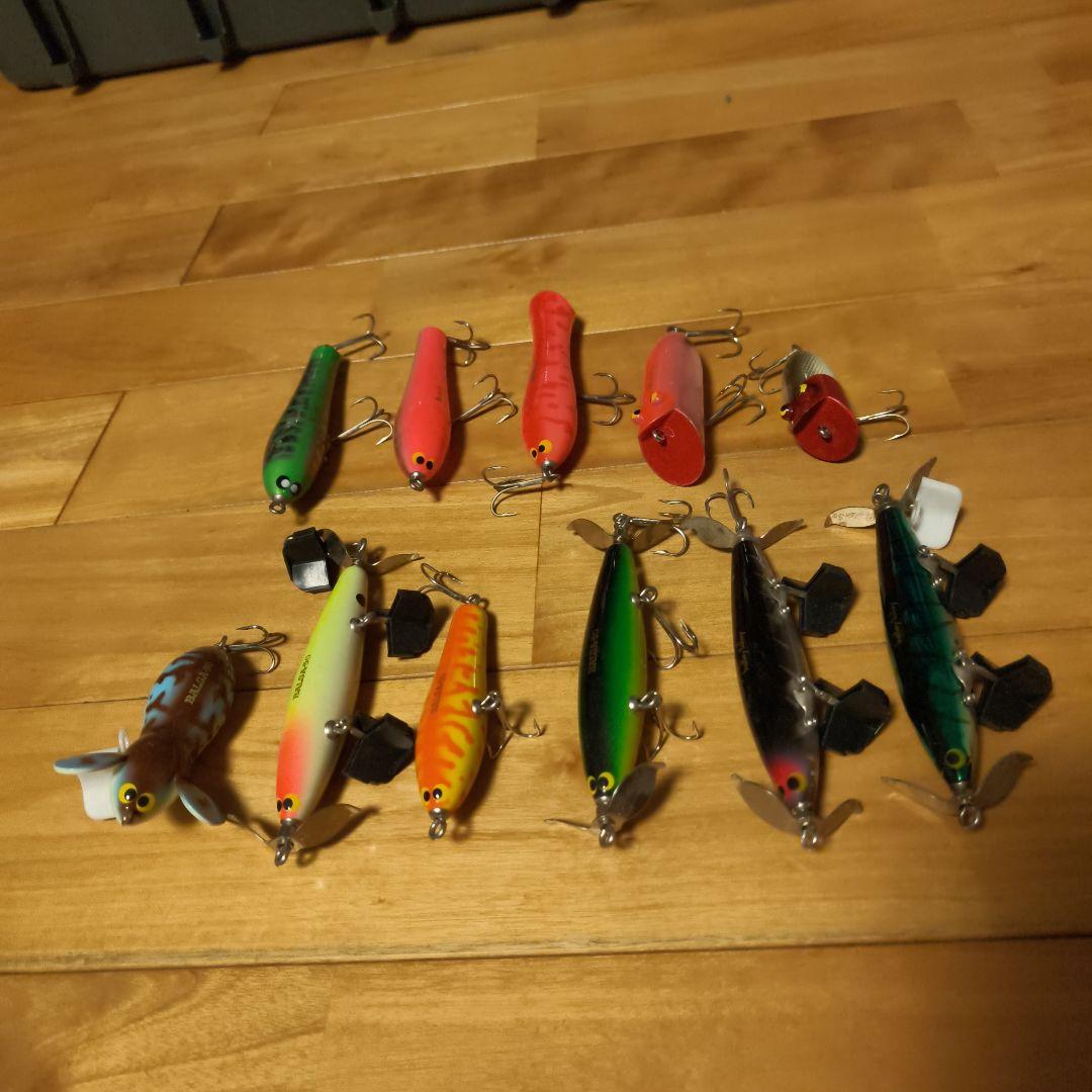 バルサ５０系　トップウォーター ルアー 11個セット