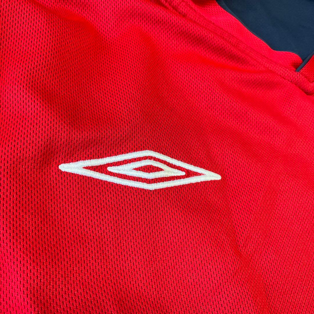 イングランド代表 BECKHAM 7 XL相当 シャツ　長袖　リバーシブル　刺繍