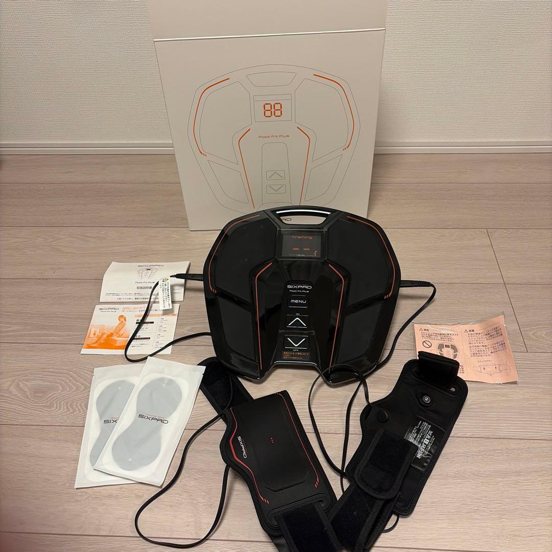 SIXPAD フットフィットプラス 純正ジェルシート付き