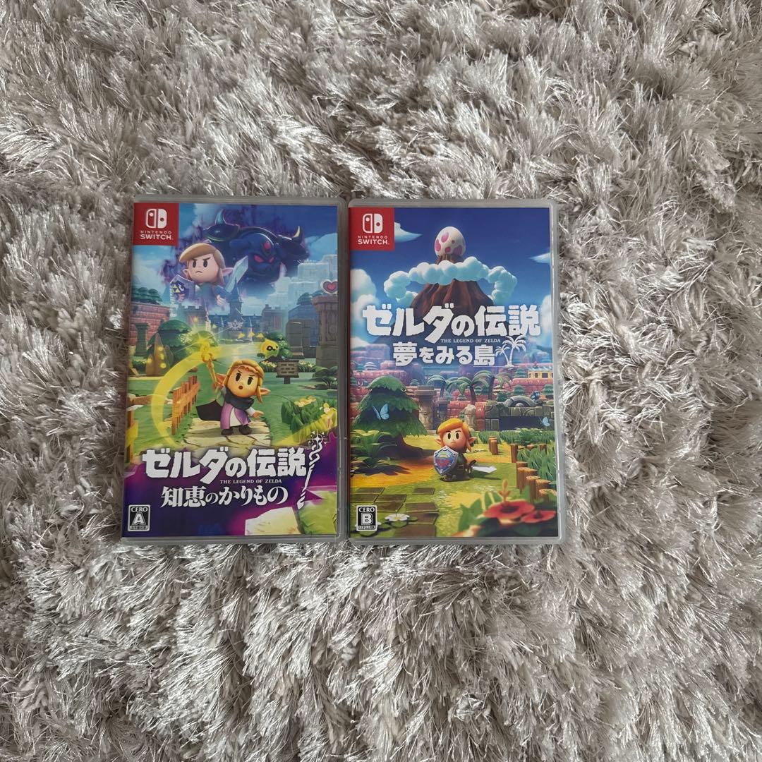 ゼルダの伝説 知恵のかけら & 夢をみる島セット
