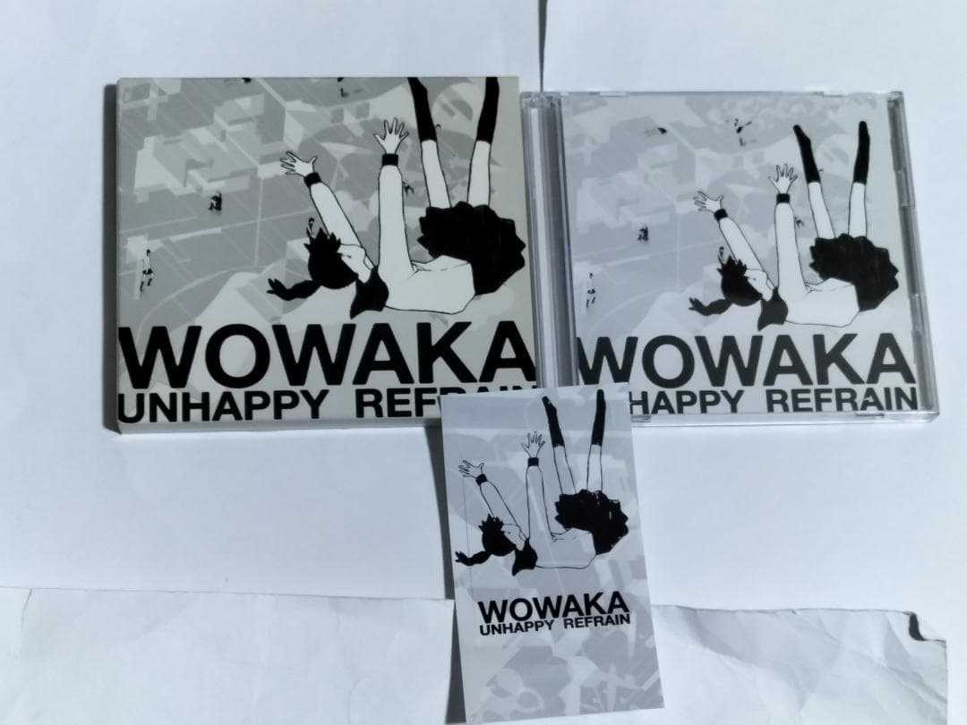 CD2枚組 wowaka ヒトリエ アンハッピーリフレイン ステッカー付き