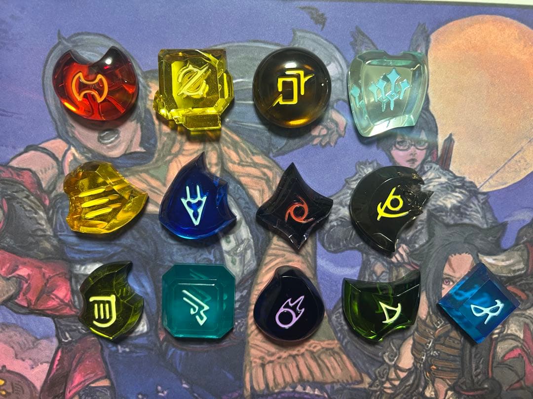 ffxiv ff14 ジョブアクリルマグネット