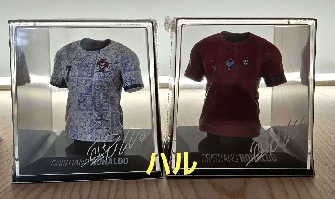 万博限定　クリスティアーノ・ロナウド EURO ミニジャージ　２個セット