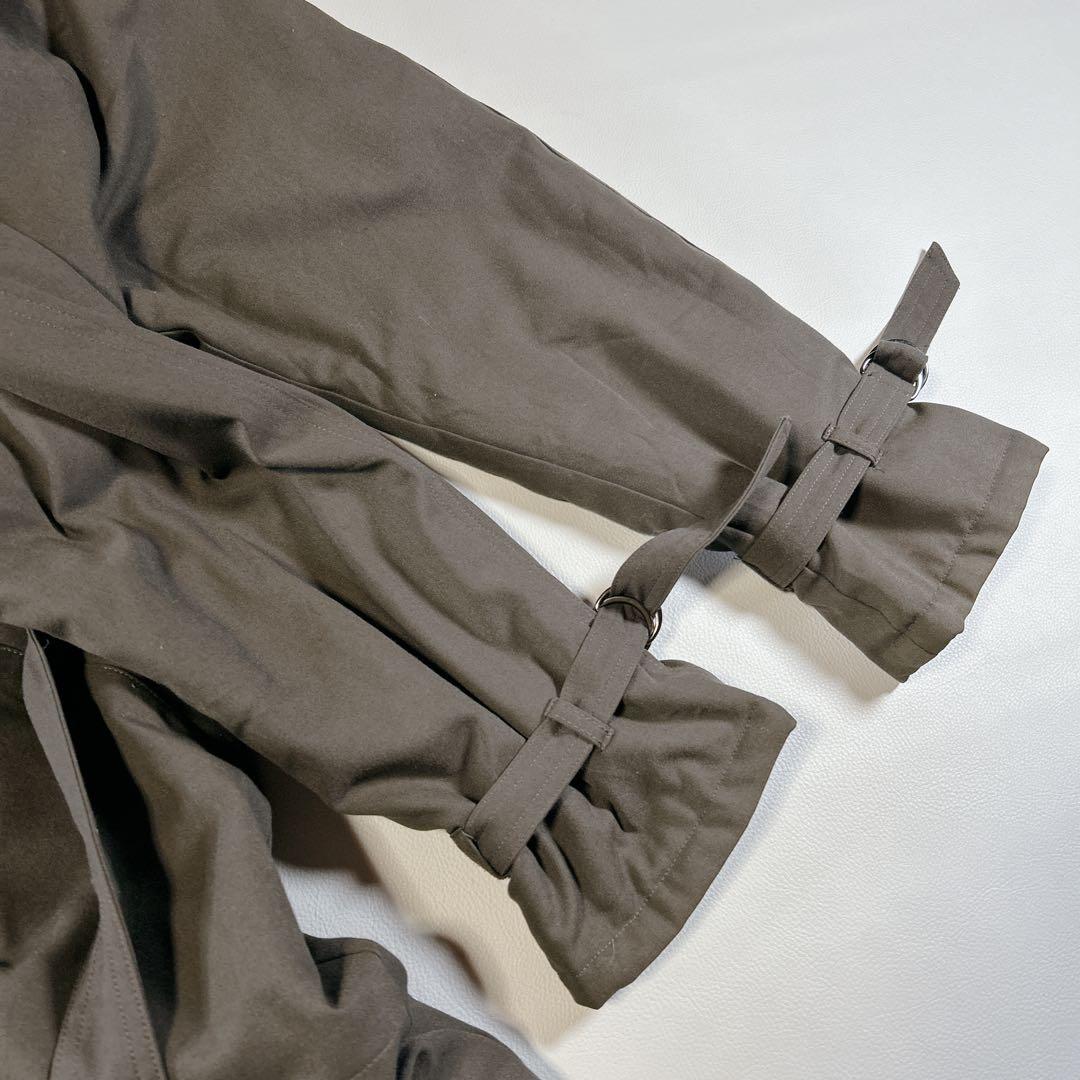 CLANE リバーシブル ダブルブレスト ロングコート ミリタリー Mサイズ