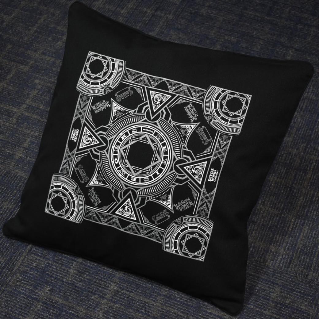 deviseworks クッションカバー 紋章柄 monsho