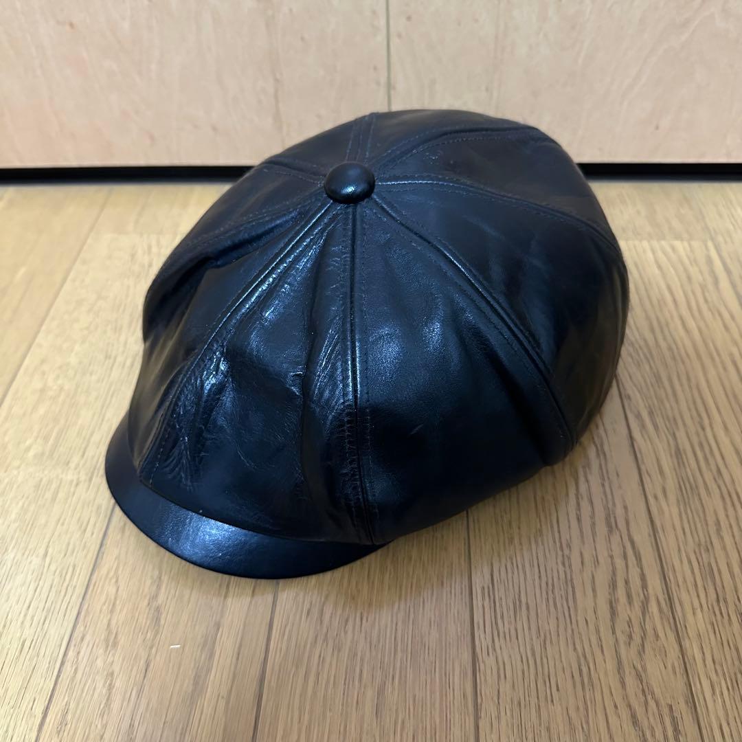 CALEE レザーキャスケット