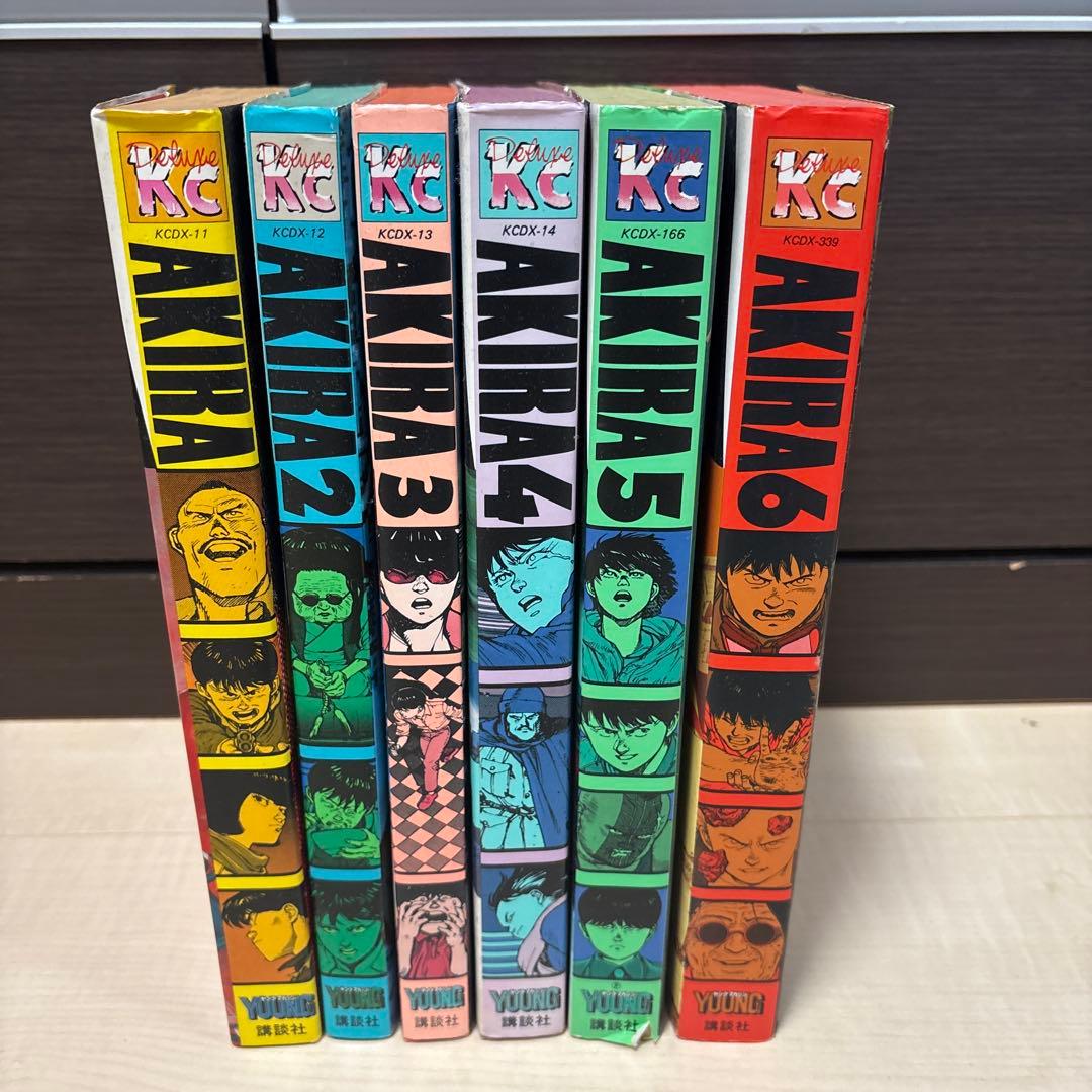 全巻初版★AKIRA1〜6巻全巻セット　大友克洋