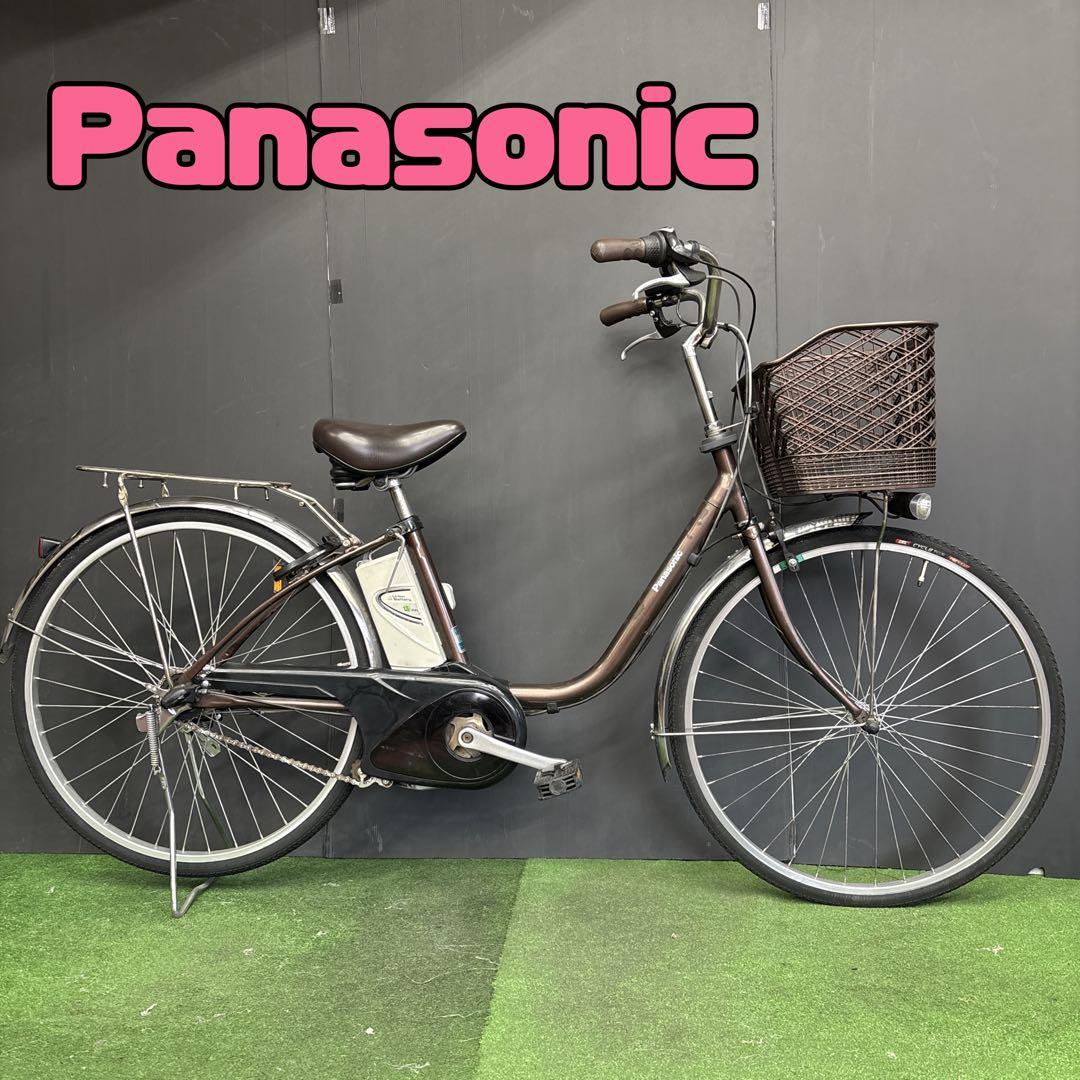 電動自転車 Panasonic Lithium vivi ブラウン　3★