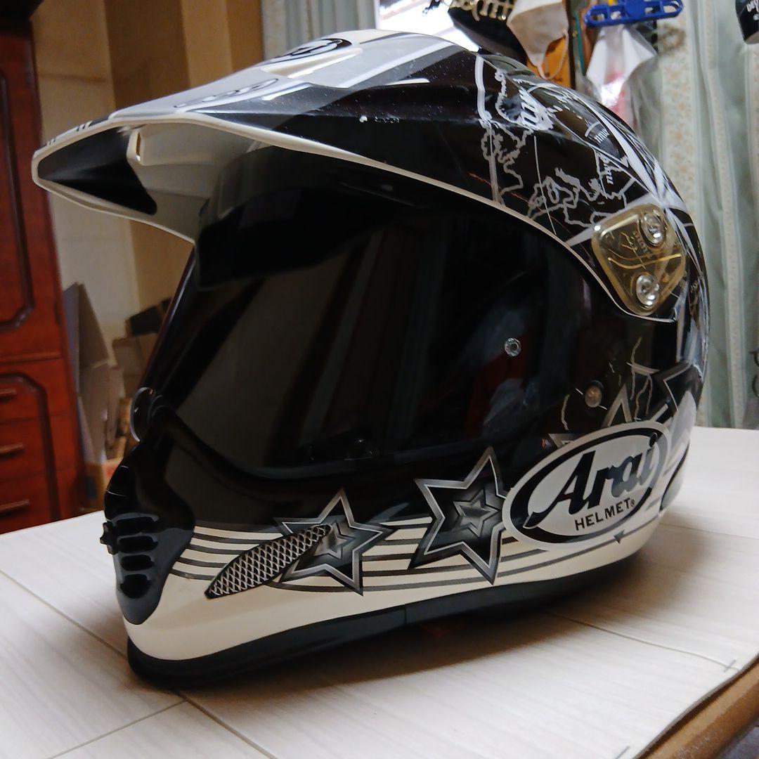 Arai ツアークロスヘルメット ブラック/ホワイト