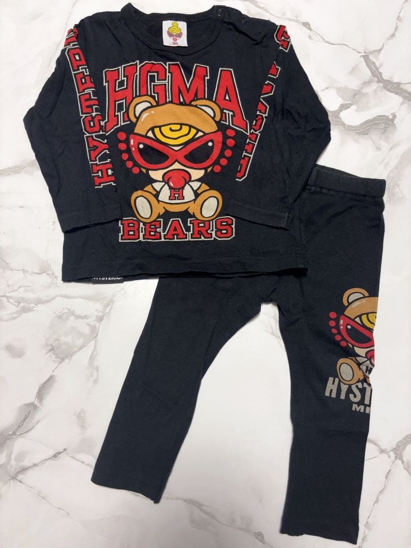 【専用】ヒステリックミニ テディセットアップ