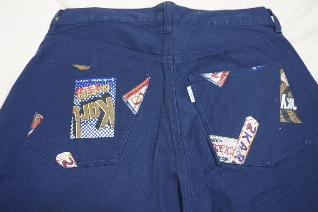 Karl Helmut カールヘルム パンツ ワッペン柄 ペインター ワーク M