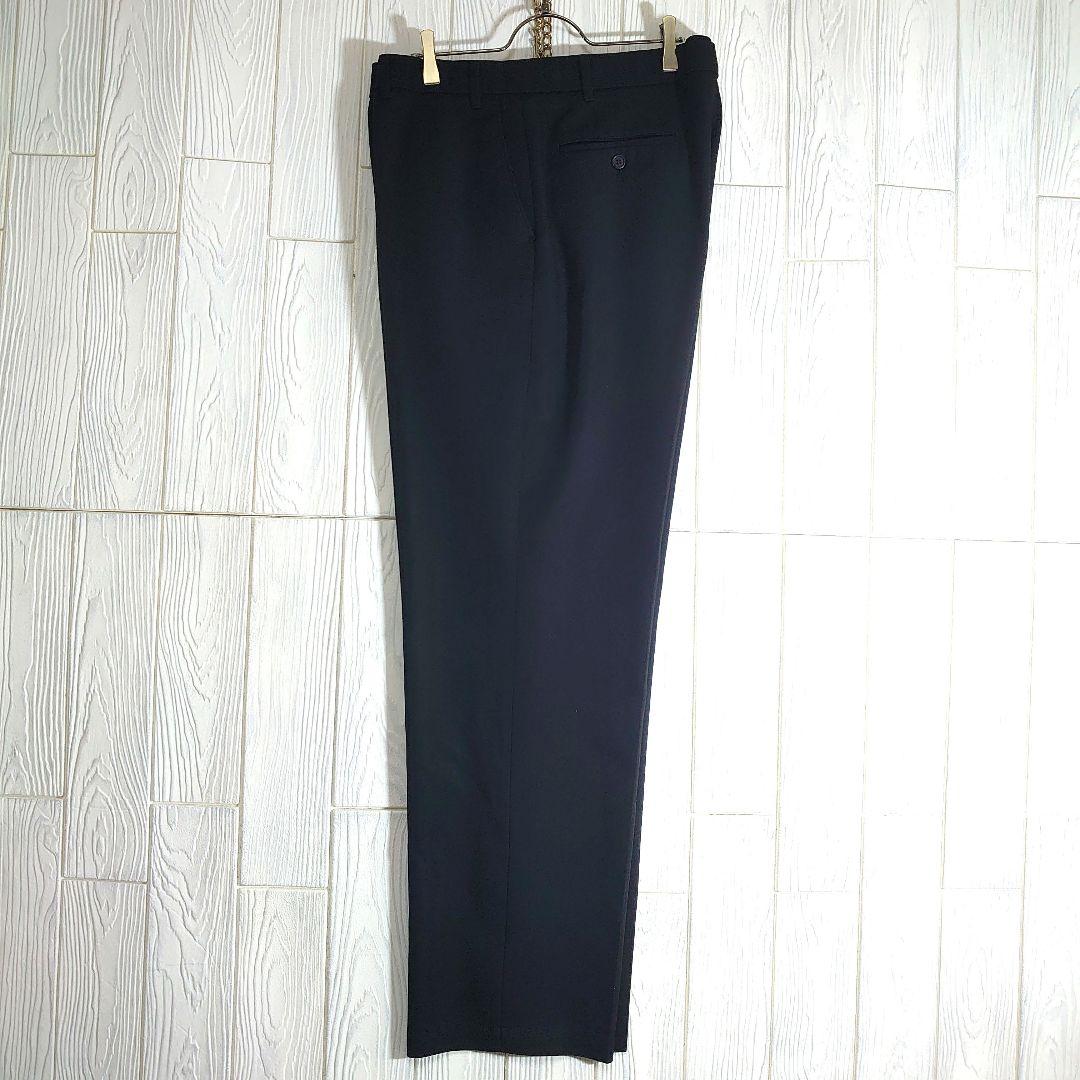 人気 リーバイス アクションスラックス W38L31 ブラック ポリパンツ 古着