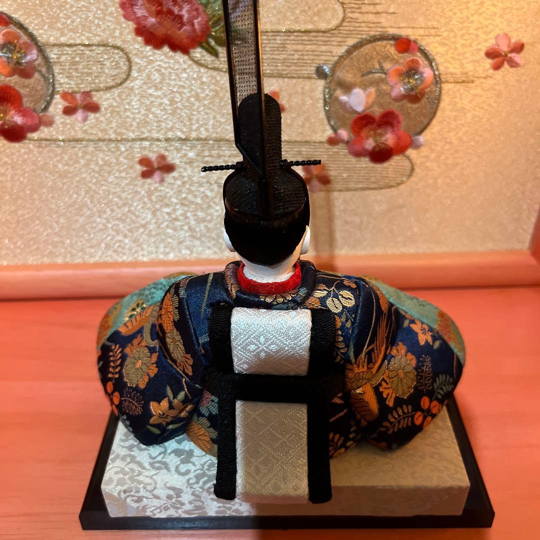 雛人形　木目込み　親王飾り