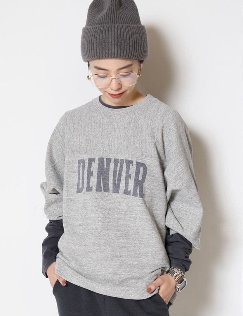 REMI RELIEF/レミレリーフ DENVER FOOT BALL Tシャツ