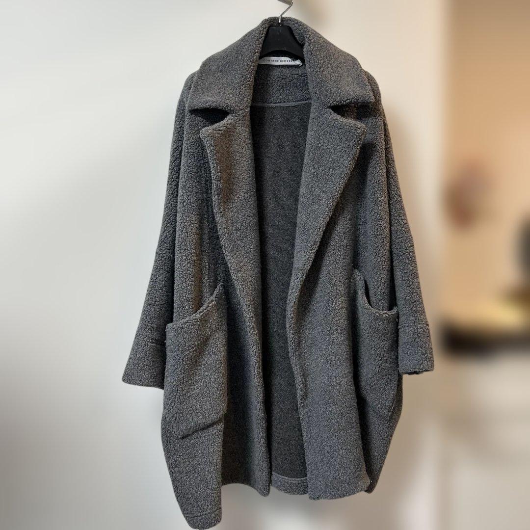 COG THE BIG SMOKE グレー ロングコート