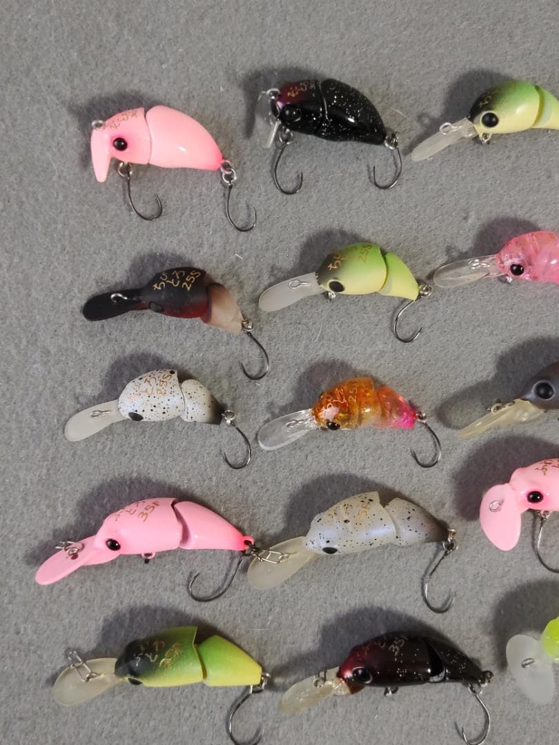 シマノ　ちびとろ/ふわとろ/そことろ　クランクベイト　21個セット