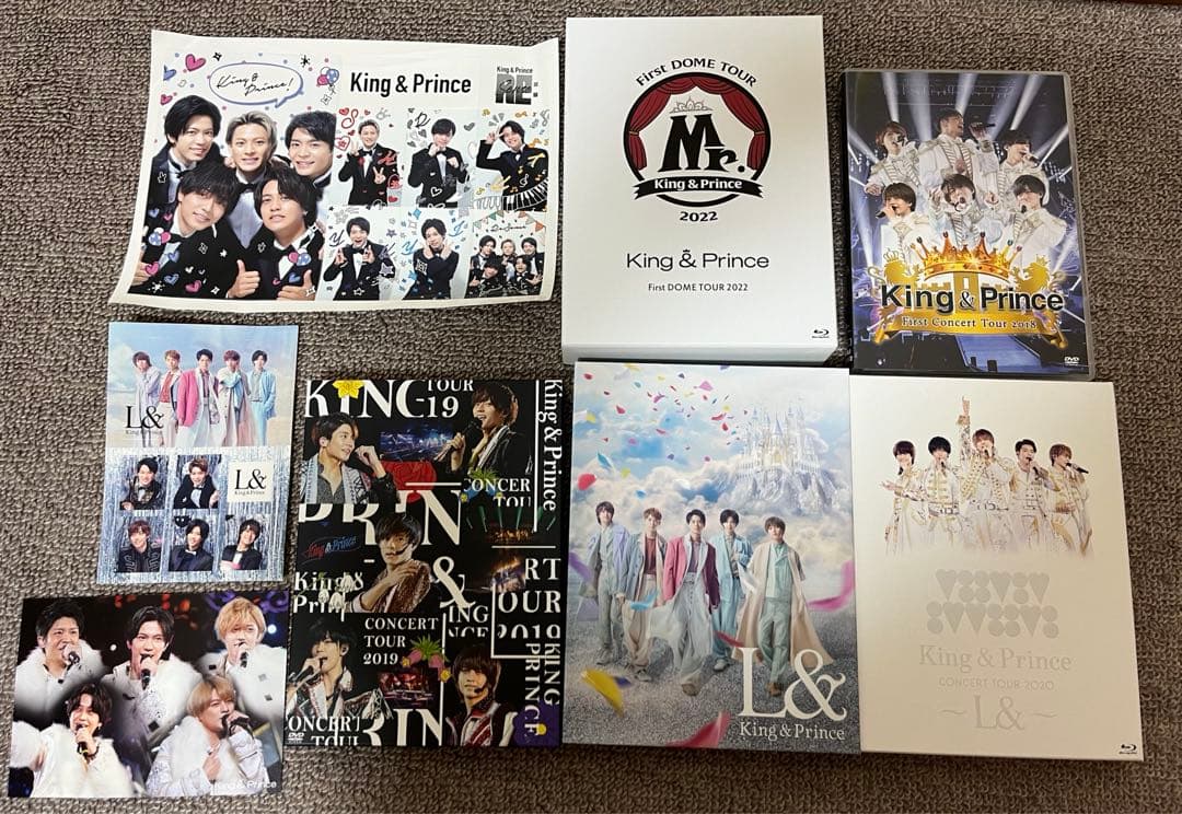 King & Prince キンプリ　初回限定版DVD ブルーレイ