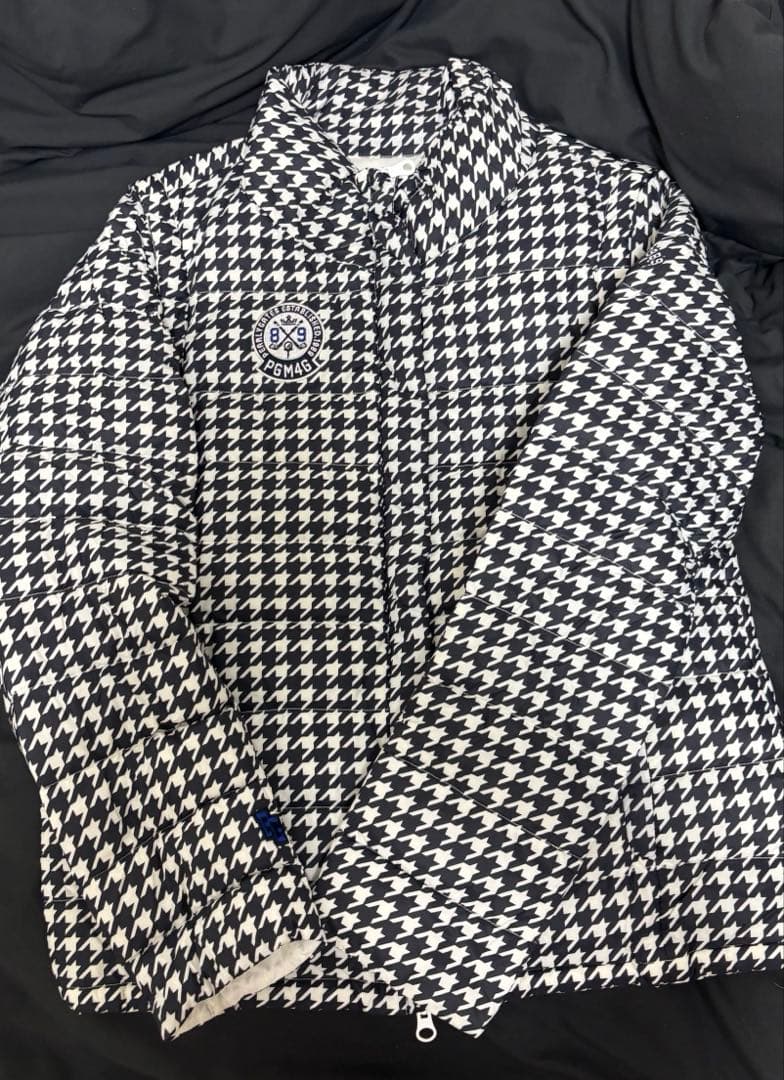 PEARLY GATES 2way ダウンジャケット 千鳥柄 サイズ1