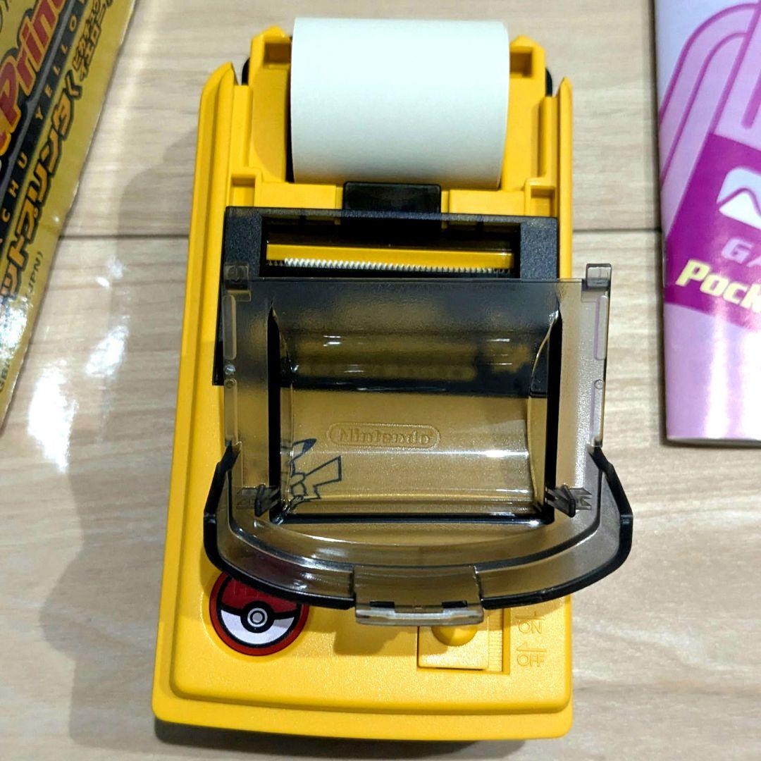 ポケットプリンタ　ピカチュウイエロー
