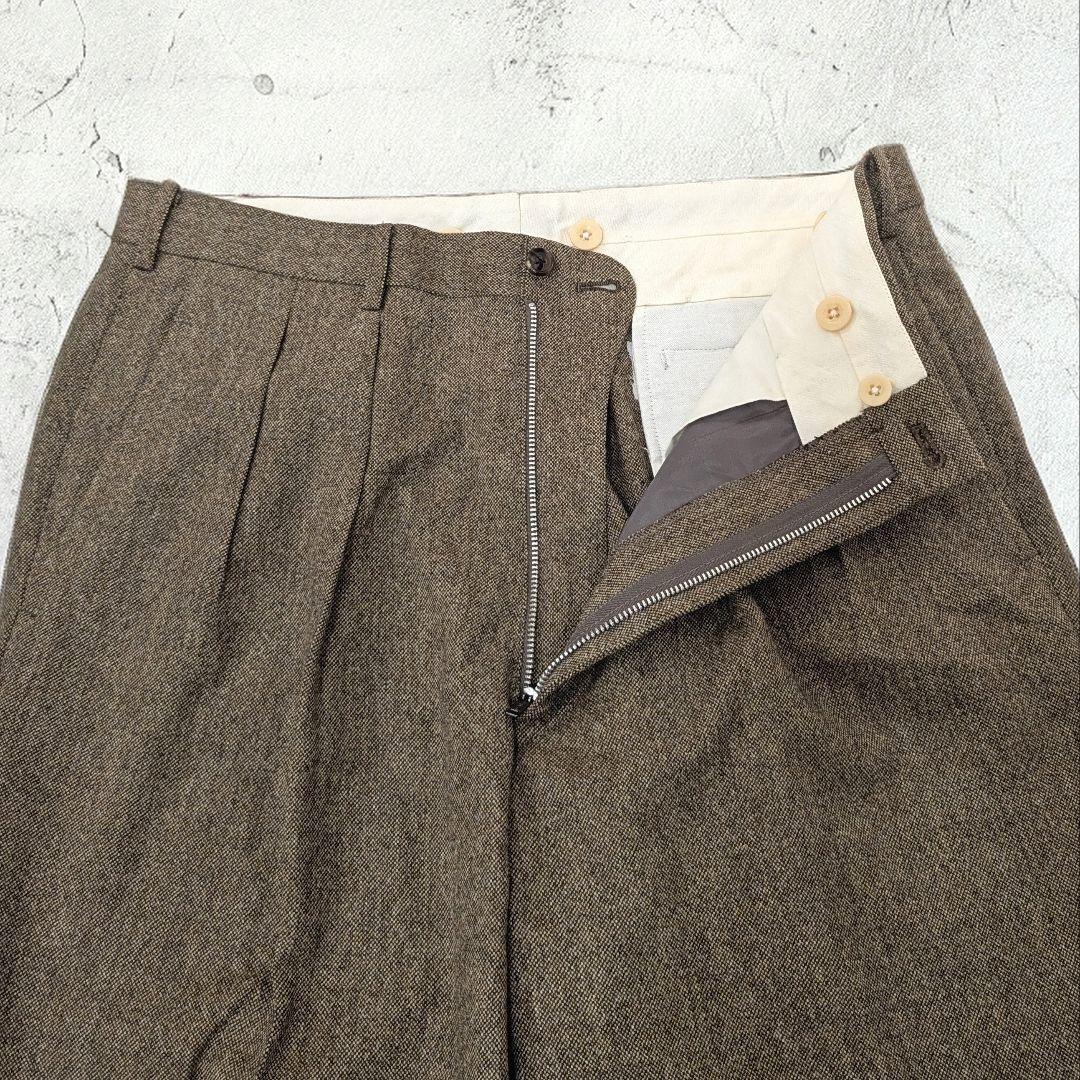 Vintage 80s タケオキクチ ツイード 成人式 セットアップ スーツ