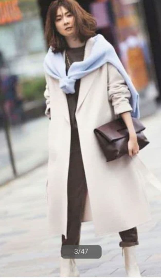 ✨23区✨️【otonaMUSE掲載】MANTECO ロングコート