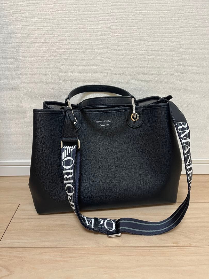 EMPORIO ARMANI MyEA ショッパー　2wayビジネスバッグ