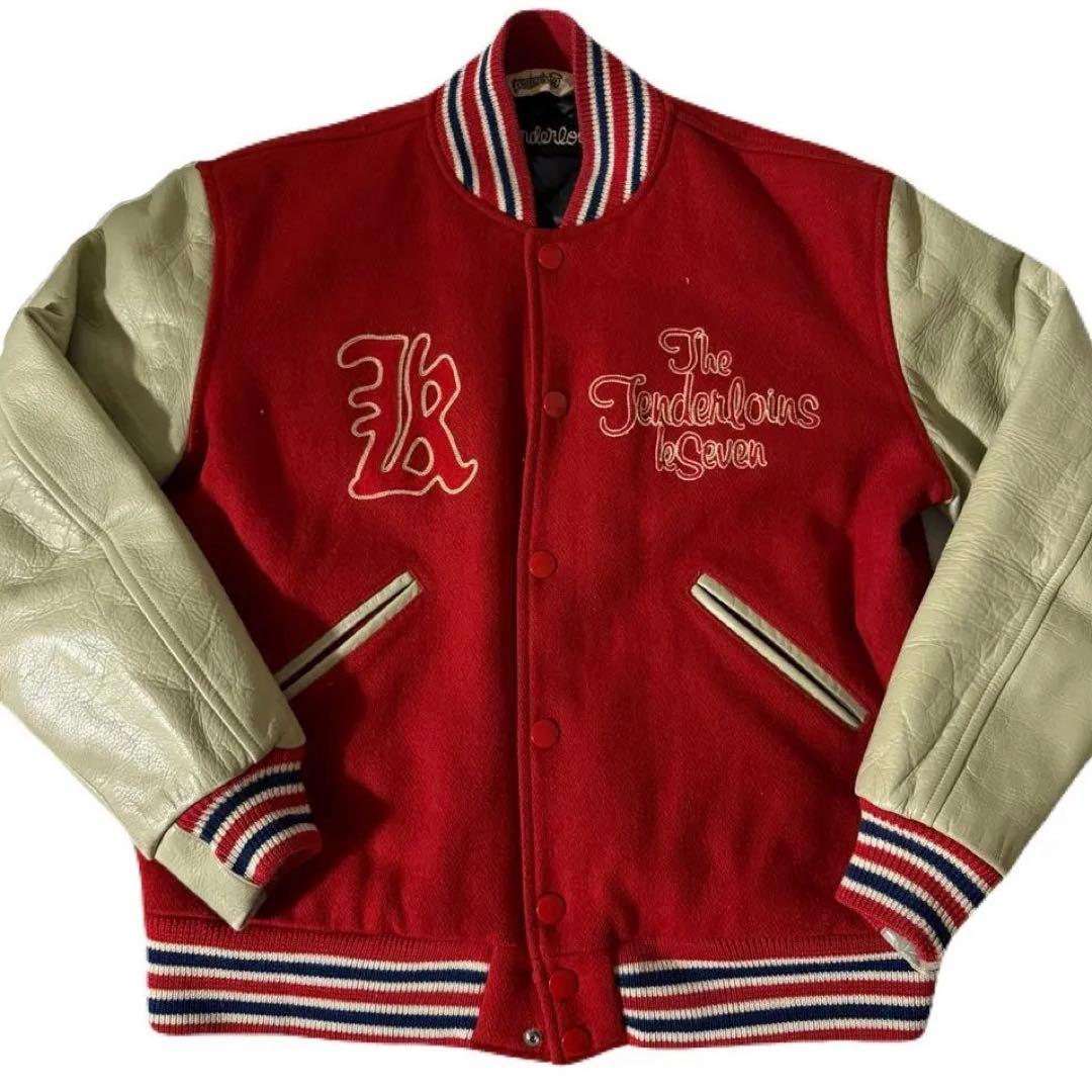 TENDERLOIN レザージャケットT-BASEBALL スタジャン 05AW