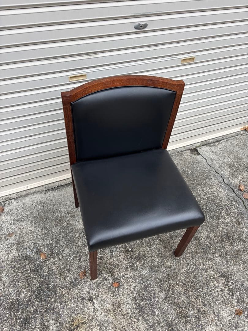 ミキモク　MIKIMOKU　ダイニングチェア　レザー　美品
