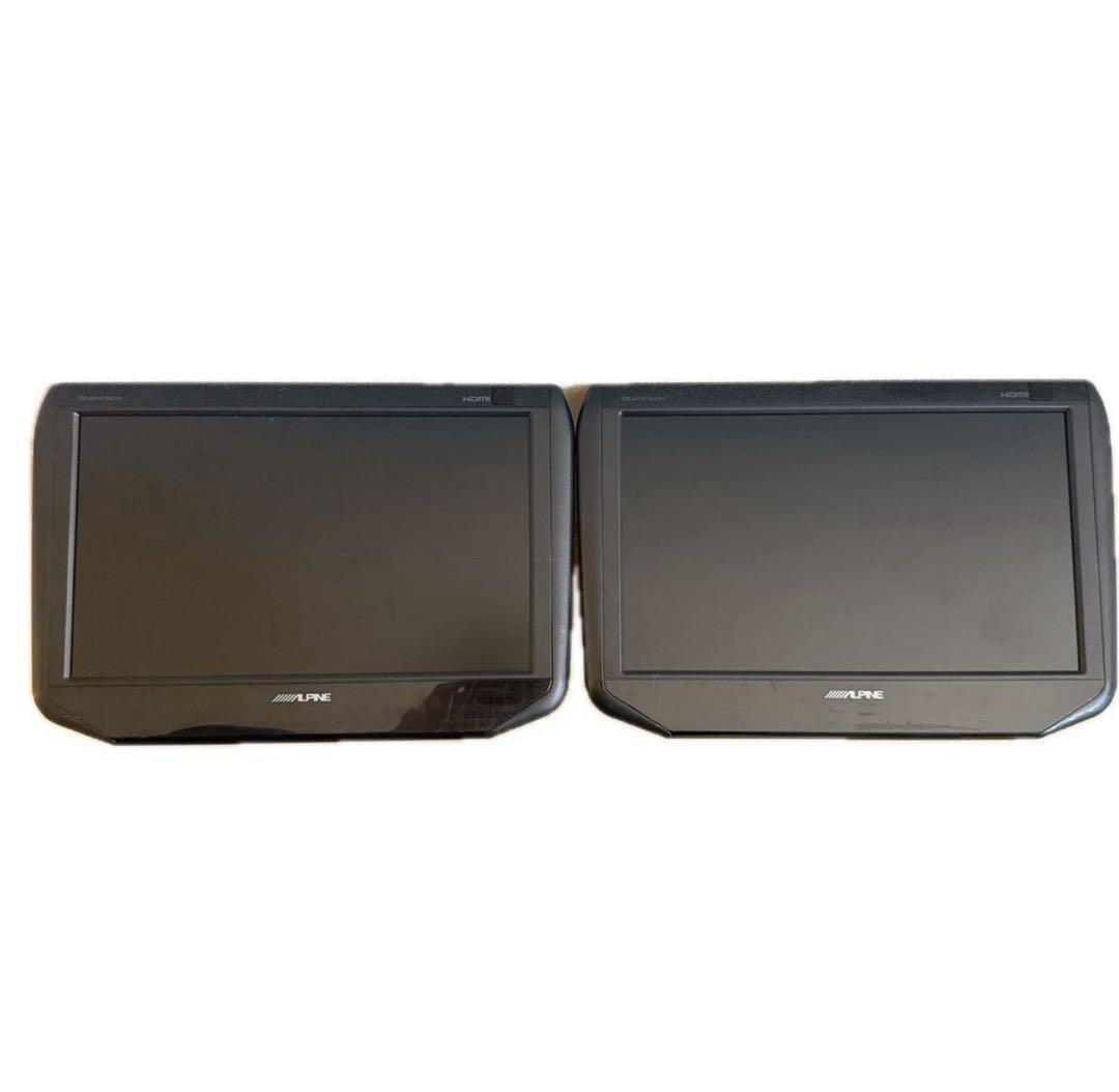 ALPINE フリップダウンモニター 2個セット 9インチ SSA9ST
