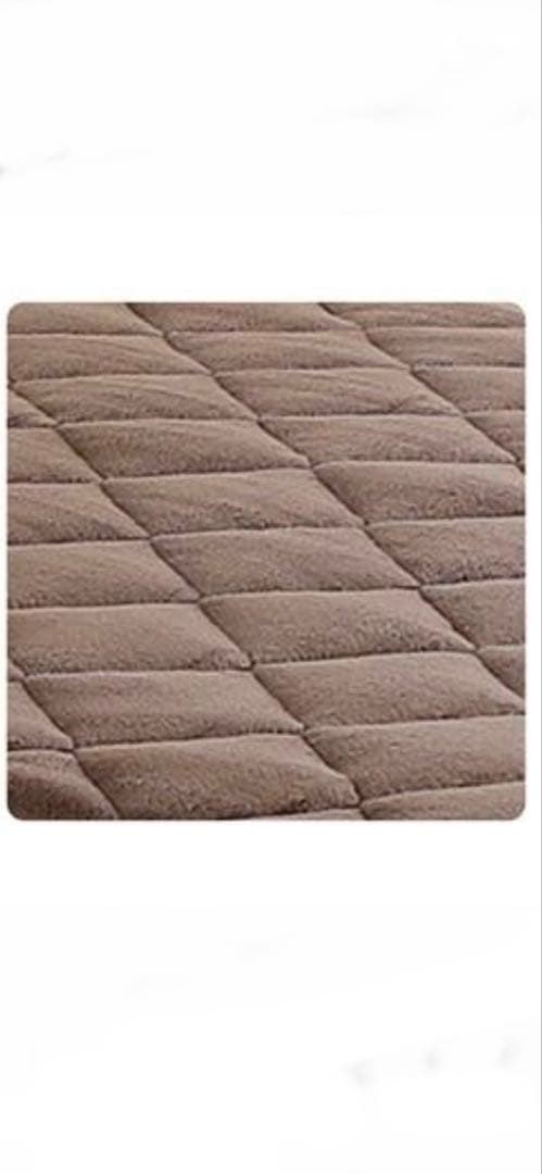 ★ひな暖敷きパッド★ セミダブル/マロンブラウン