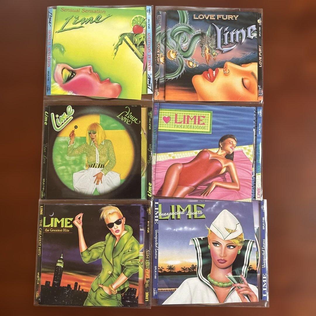Lime Sensual Sensation 他CD 6枚セット