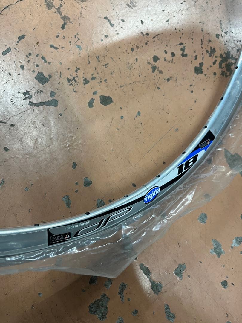 新品　Rigida リジダ　dp18 リム　ヨーロッパ製　1本　36ホール