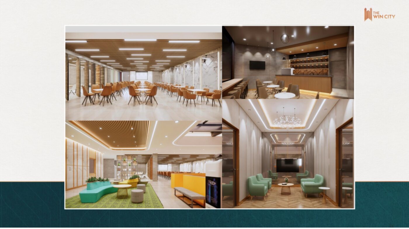 Có trung tâm thương mại ngay trong The Win City không? 1 co trung tam thuong mai trong the win city khong